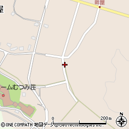 新潟県柏崎市畔屋427周辺の地図