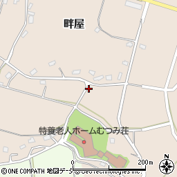 新潟県柏崎市畔屋428周辺の地図