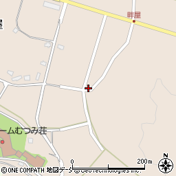 新潟県柏崎市畔屋432周辺の地図
