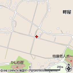 新潟県柏崎市畔屋237周辺の地図