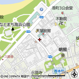 新潟県柏崎市西港町周辺の地図