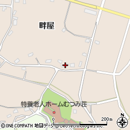 新潟県柏崎市畔屋435周辺の地図