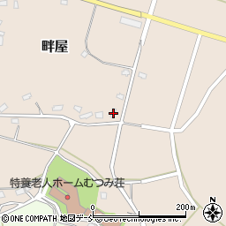 新潟県柏崎市畔屋439周辺の地図