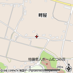 新潟県柏崎市畔屋278周辺の地図