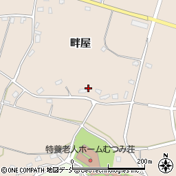 新潟県柏崎市畔屋299周辺の地図