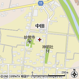 山田工業機械センター周辺の地図