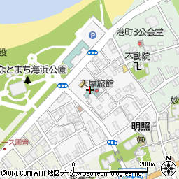 有限会社天屋旅館周辺の地図