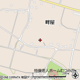 新潟県柏崎市畔屋279周辺の地図