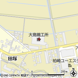 大島鐵工所工場周辺の地図