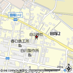 田塚公会堂周辺の地図