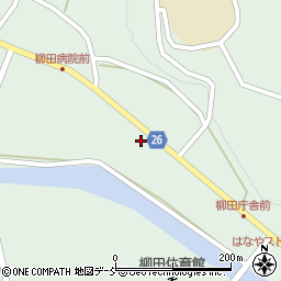 石川県能登町（鳳珠郡）柳田（竹）周辺の地図