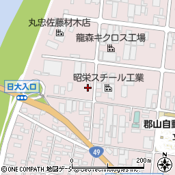 有限会社福島青興社周辺の地図