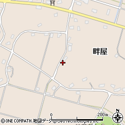 新潟県柏崎市畔屋252周辺の地図