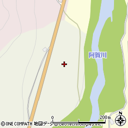 福島県会津若松市大戸町大字小谷山伏堂周辺の地図