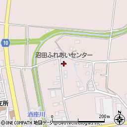 沼田ふれあいセンター周辺の地図