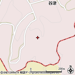 福島県田村郡三春町過足団子森周辺の地図