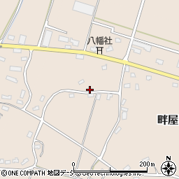 新潟県柏崎市畔屋106周辺の地図