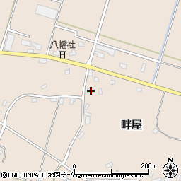 新潟県柏崎市畔屋981周辺の地図