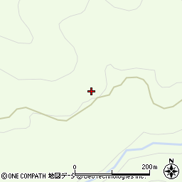 福島県大沼郡金山町山入小入道周辺の地図