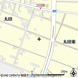 福島県郡山市大槻町太田東105-1周辺の地図