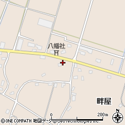新潟県柏崎市畔屋989周辺の地図