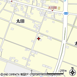 福島県郡山市大槻町太田東110周辺の地図