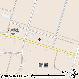 新潟県柏崎市畔屋1086周辺の地図