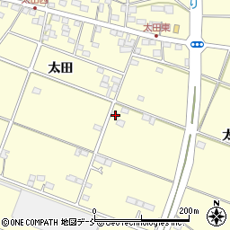 福島県郡山市大槻町太田東110-3周辺の地図