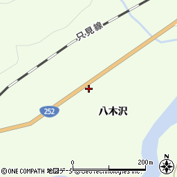 福島県南会津郡只見町蒲生小八木沢175周辺の地図