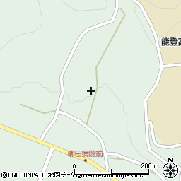 石川県鳳珠郡能登町柳田ロ88周辺の地図