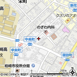 新潟県柏崎市中央町10周辺の地図