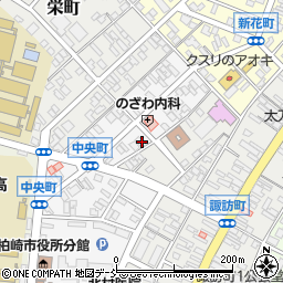 新潟県柏崎市中央町10-13周辺の地図