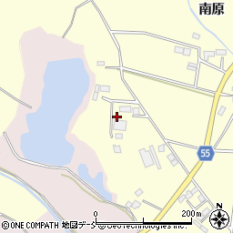 福島県郡山市大槻町南原205周辺の地図