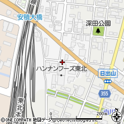 株式会社クールテックサガワ　深田台冷凍冷蔵倉庫周辺の地図