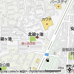 福島県郡山市安積町荒井鎗ヶ池12周辺の地図