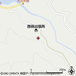 石川県輪島市大沢町清水平周辺の地図
