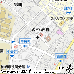 新潟県柏崎市中央町10-9周辺の地図