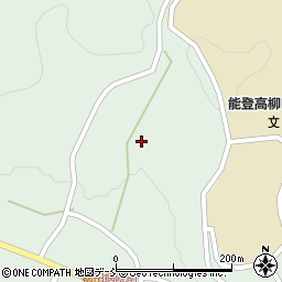 石川県鳳珠郡能登町柳田ロ57周辺の地図