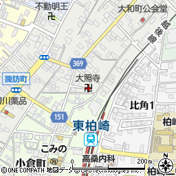 成田山大照寺周辺の地図