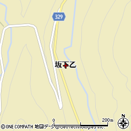 福島県会津美里町（大沼郡）東尾岐（坂下乙）周辺の地図