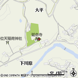 延命寺周辺の地図