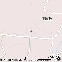 福島県田村郡三春町過足西ノ内周辺の地図