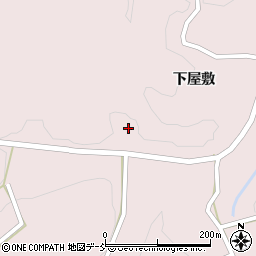 福島県三春町（田村郡）過足（西ノ内）周辺の地図