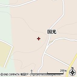 石川県能登町（鳳珠郡）国光（ヘ）周辺の地図