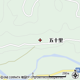 石川県鳳珠郡能登町五十里ル周辺の地図