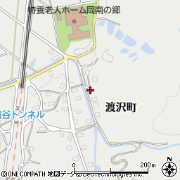 新潟県長岡市渡沢町1987周辺の地図