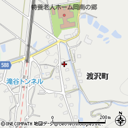 新潟県長岡市渡沢町2004周辺の地図
