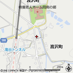 新潟県長岡市渡沢町2021周辺の地図