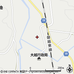 田村市役所　大越こども園周辺の地図