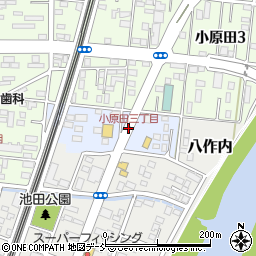 小原田三丁目周辺の地図